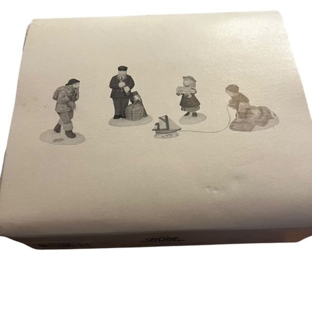 Department 56 Sea Captain and His Mates Figurine Set New